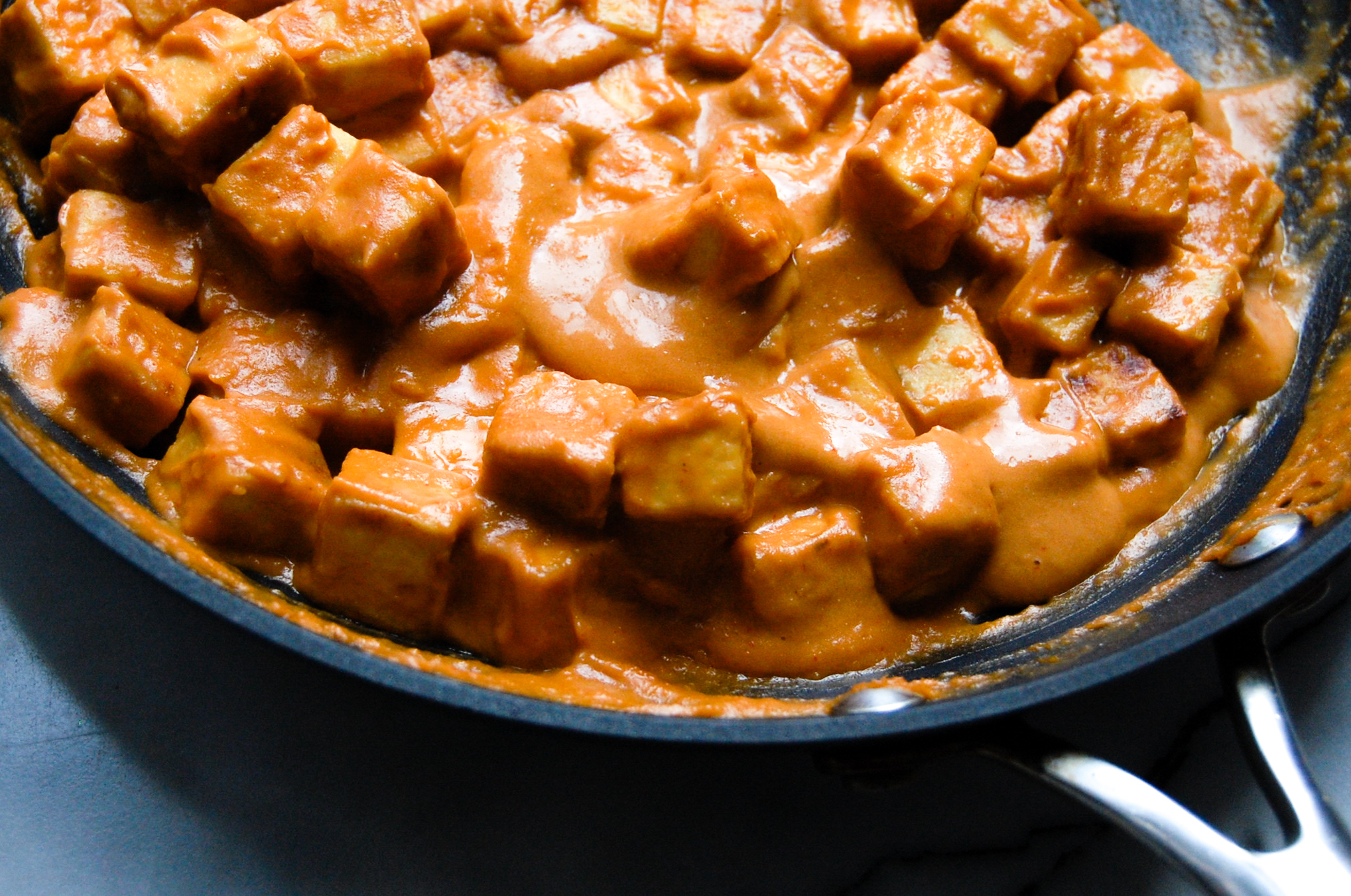 spicy miso tofu cups