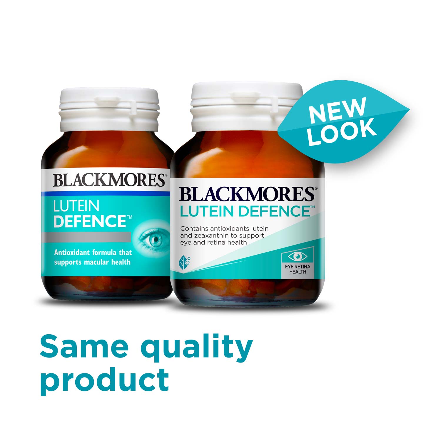 Blackmores Lutein Defence new look label