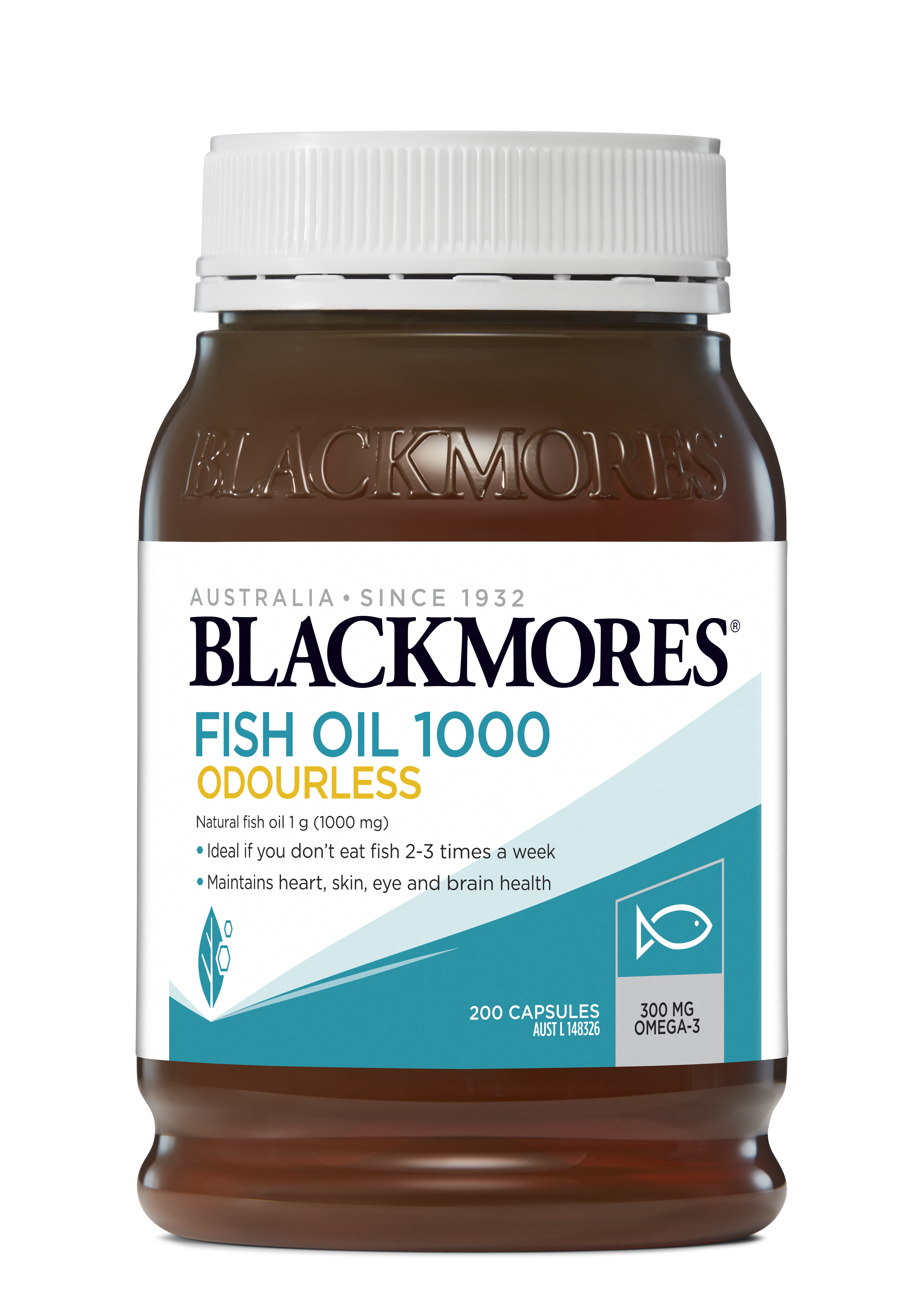 Odourless Fish Oil 200 AmbFront