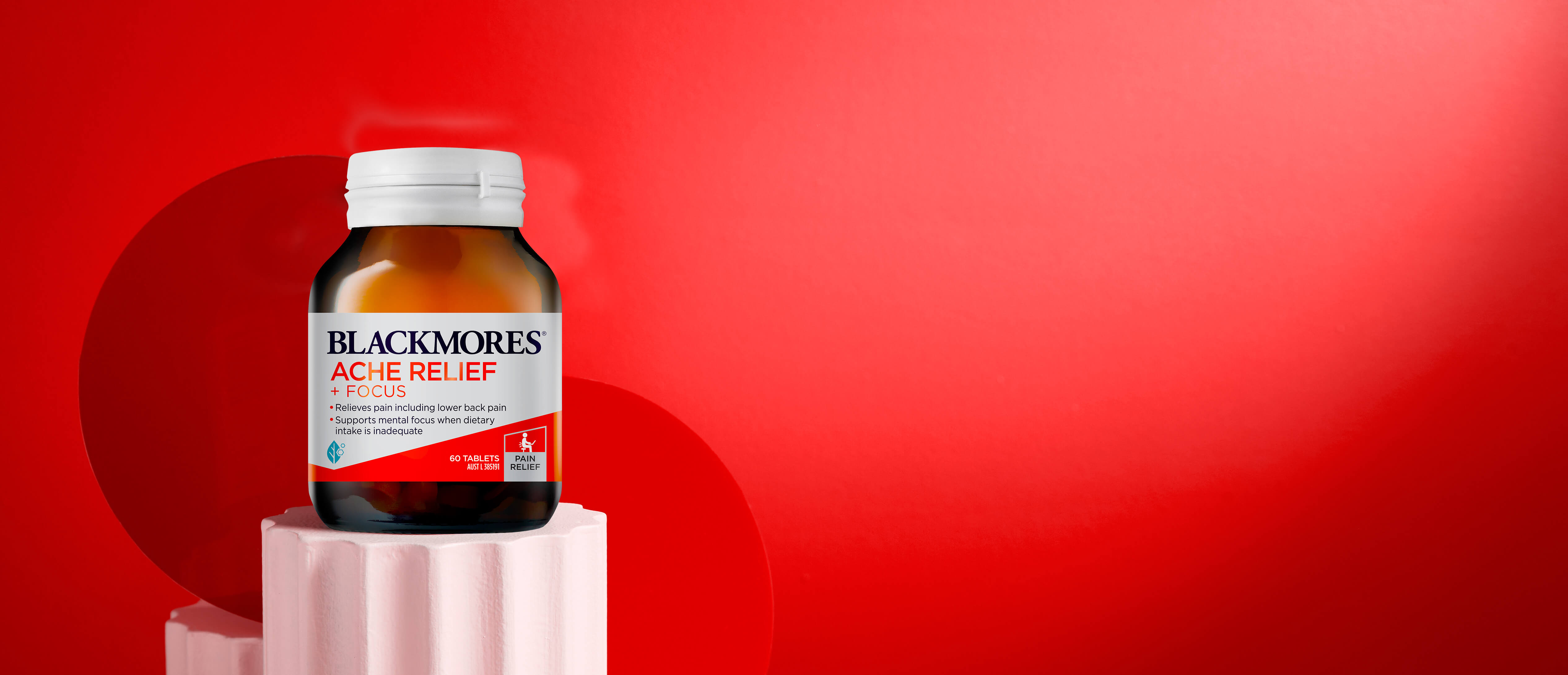 Ache Relief + Focus Product Header Banner
