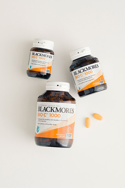 Blackmores Bio C 1000 tablets available in three pack sizes