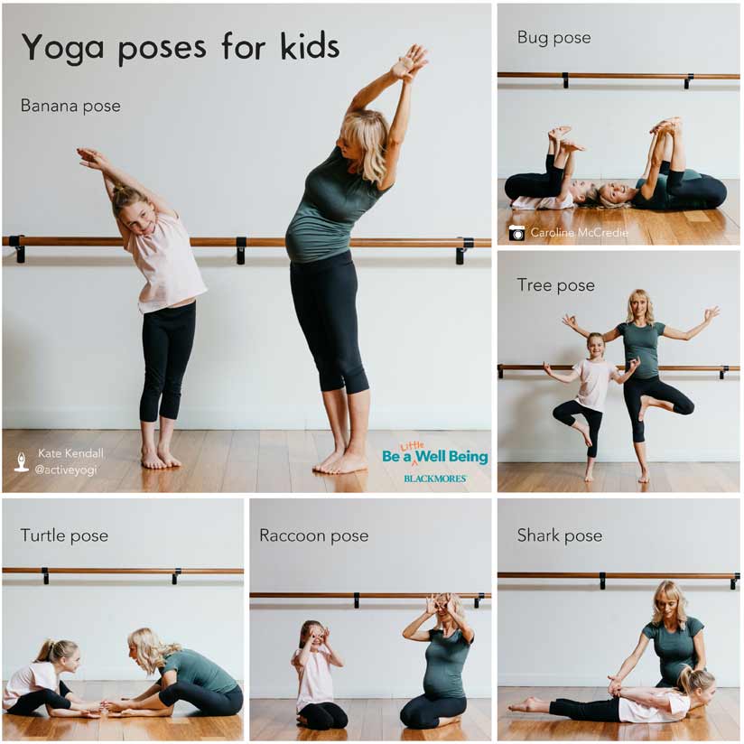 Yoga poses for kids