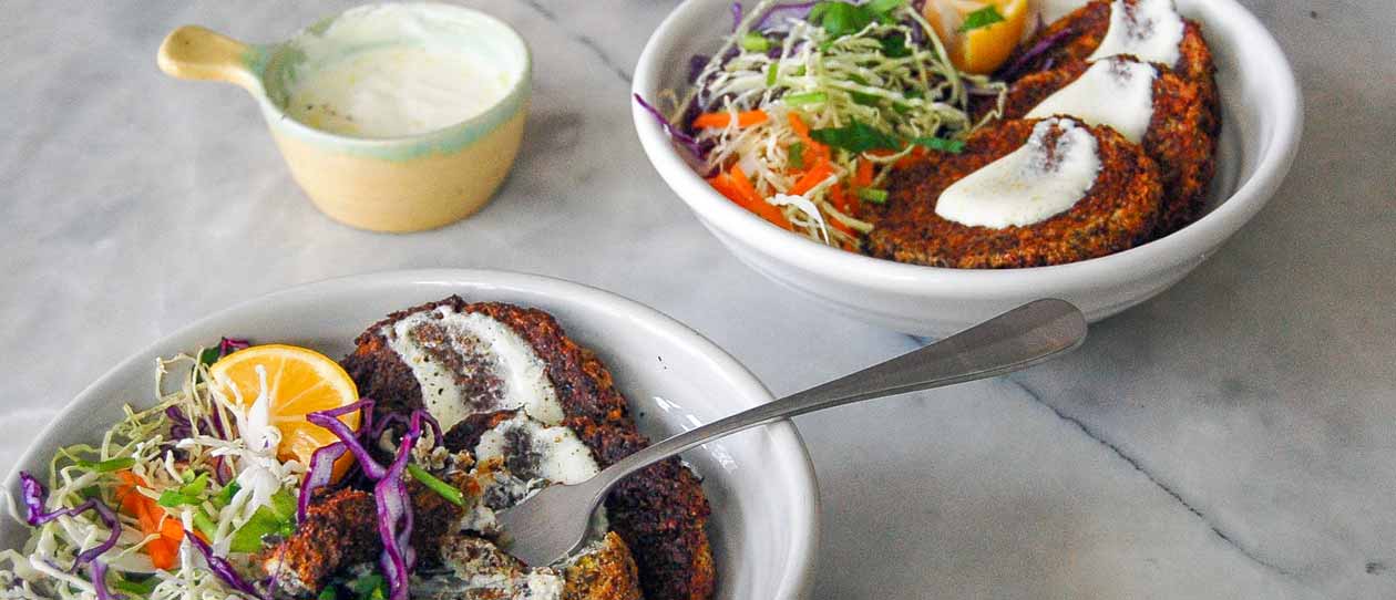 Cauliflower, quinoa and feta fritters | Blackmores