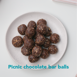 300 Picnic chocolate bar balls