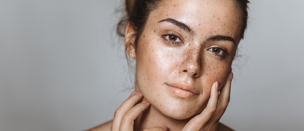 healthy looking skin