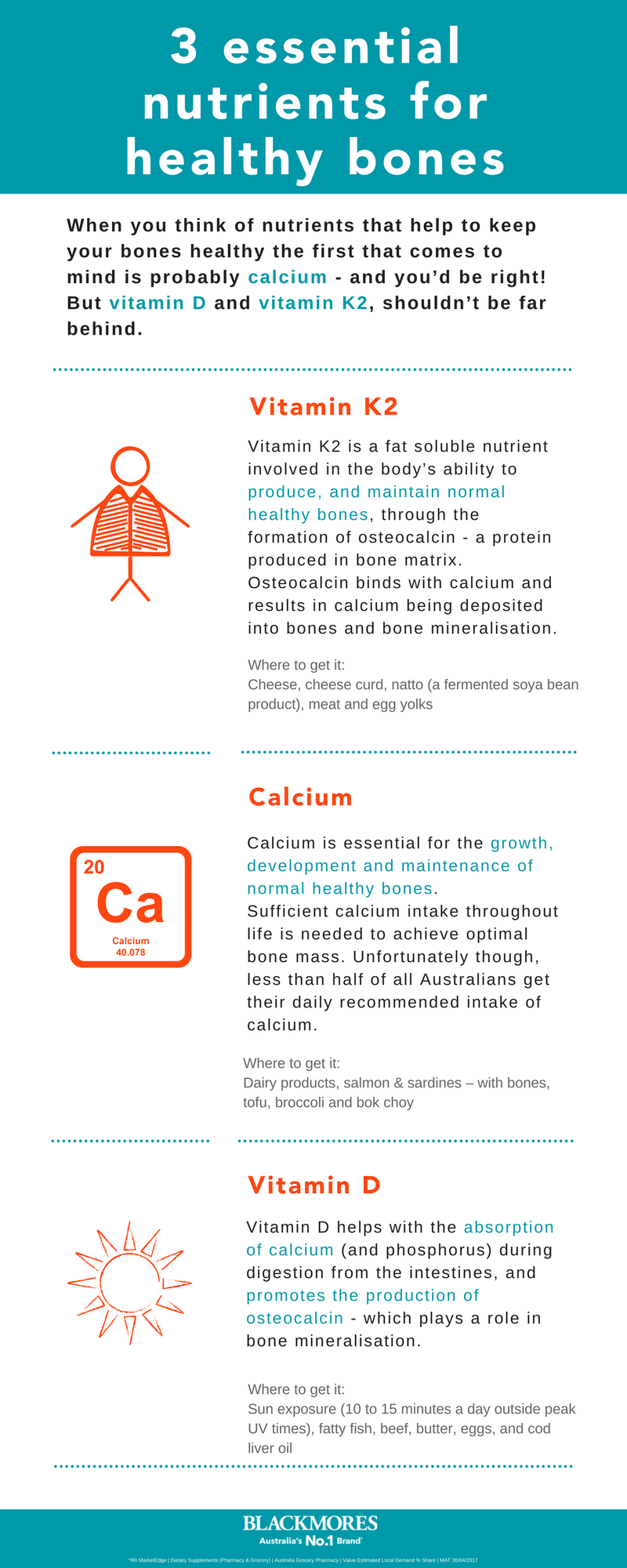 INGOGRAPHIC: 3 essential nutrients for healthy bones