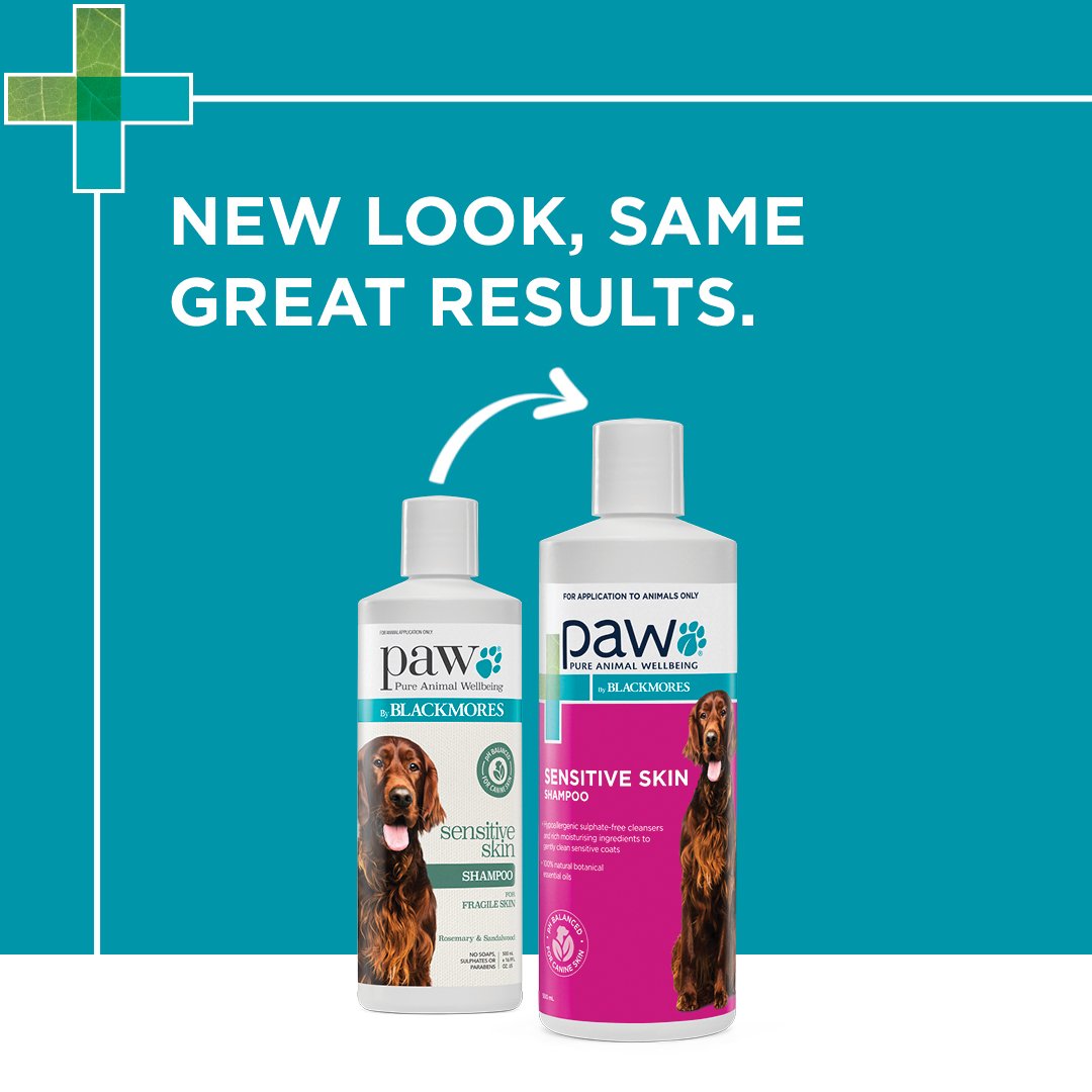 PAW Sensitive Skin Shampoo_New Look