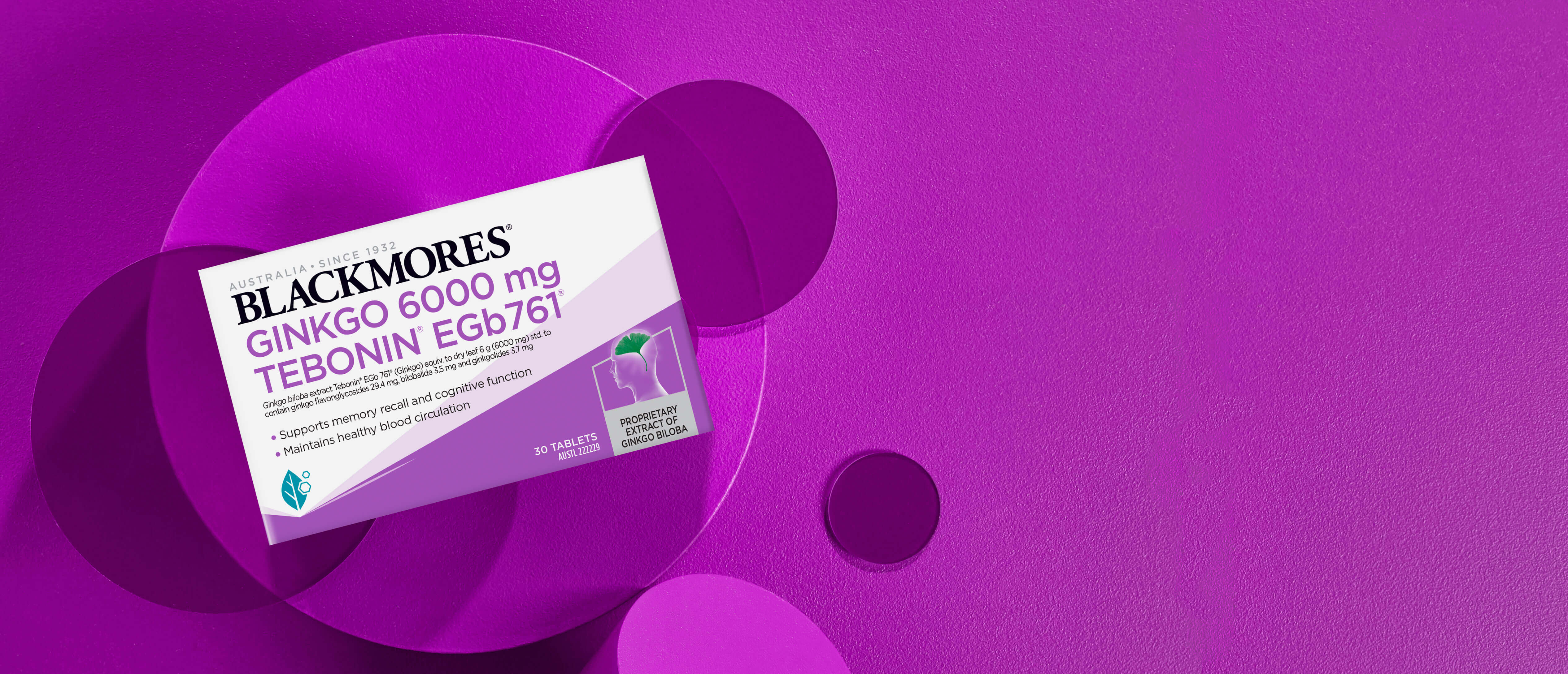 Blackmores Ginkgo 6000 mg (Tebonin® EGb 761®)