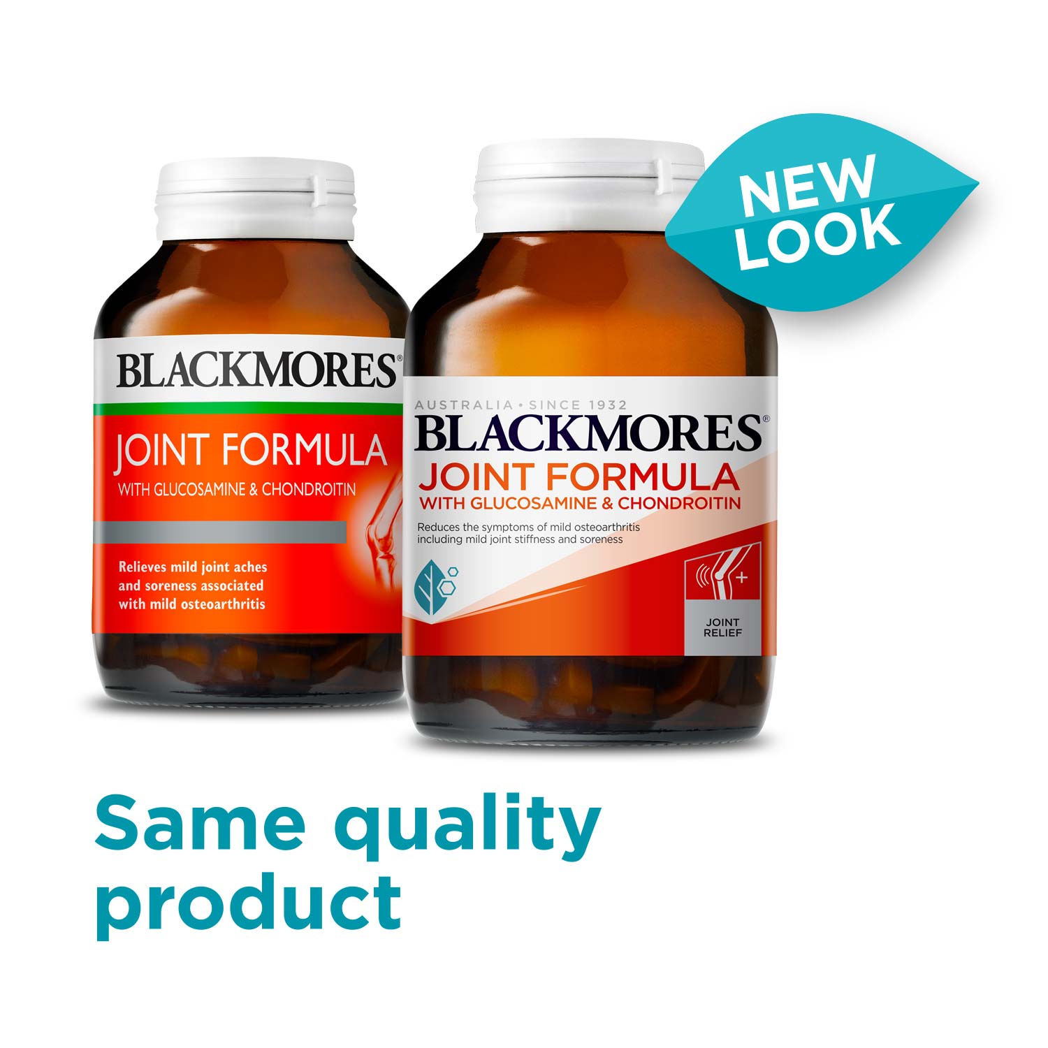 Blackmores Joint Formula new look label