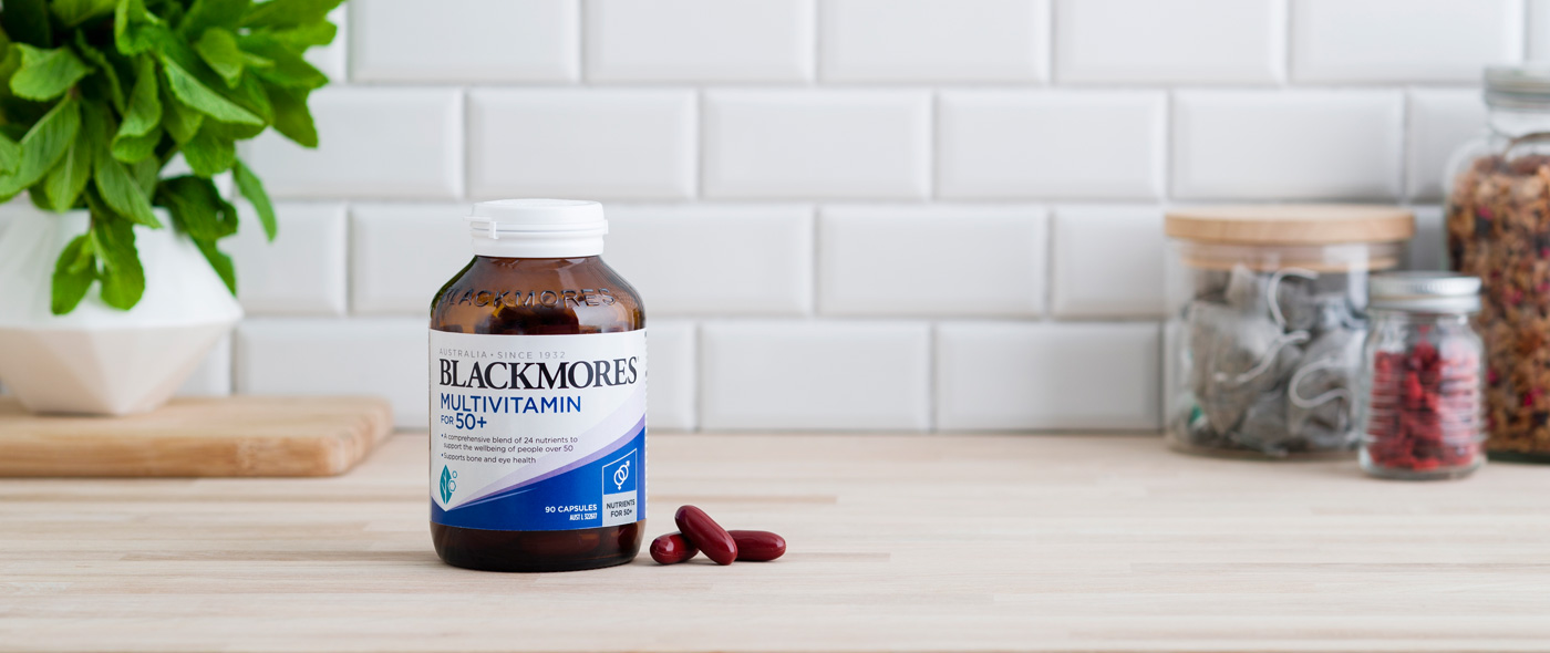 Multivitamin For 50 Blackmores Multivitamin For 50 Blackmores
