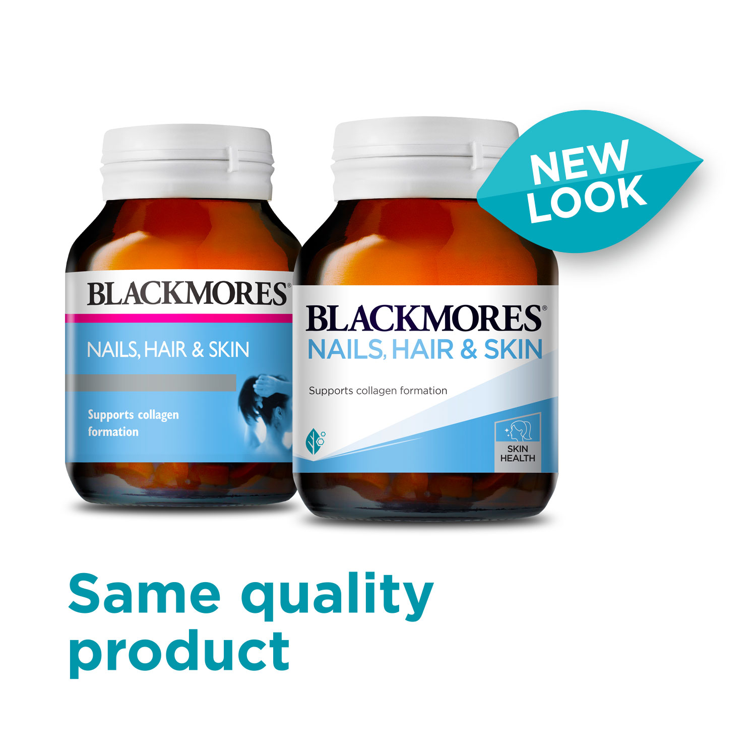 Blackmores Nails Hair and Skin new look label