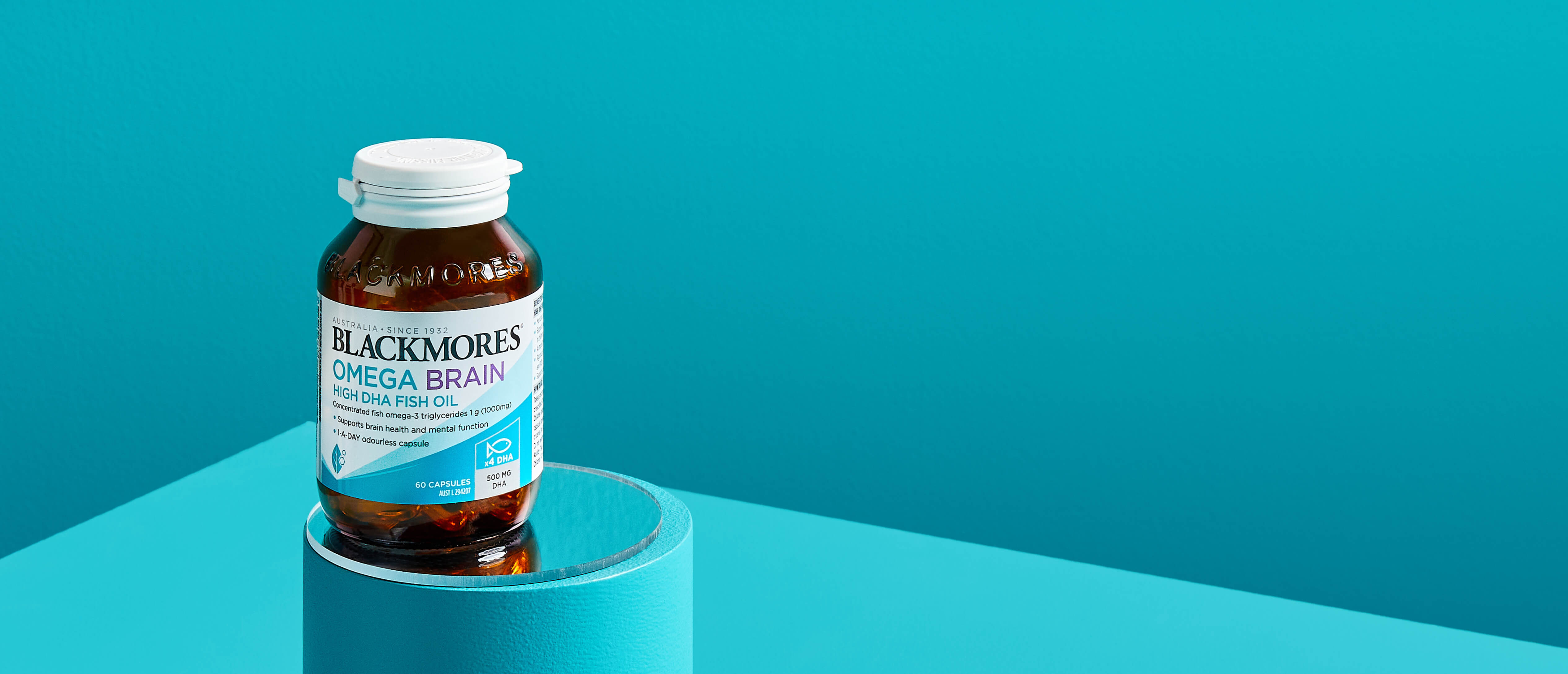 Blackmores Omega Brain High DHA Fish Oil