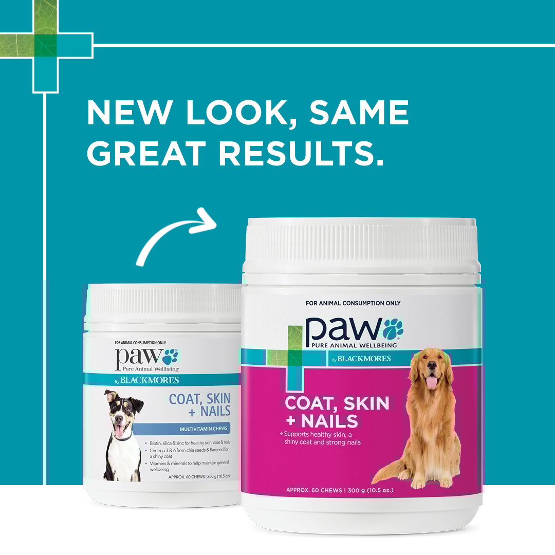 PAW Coat Skin Nails Multivitamin Chews New Look