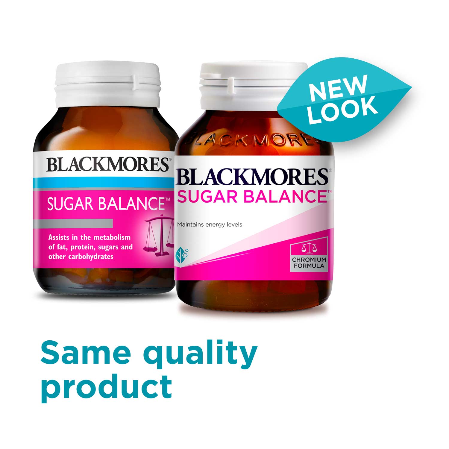 Blackmores Sugar Balance new look label