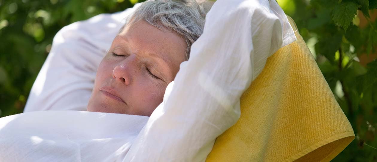 your best sleep when older