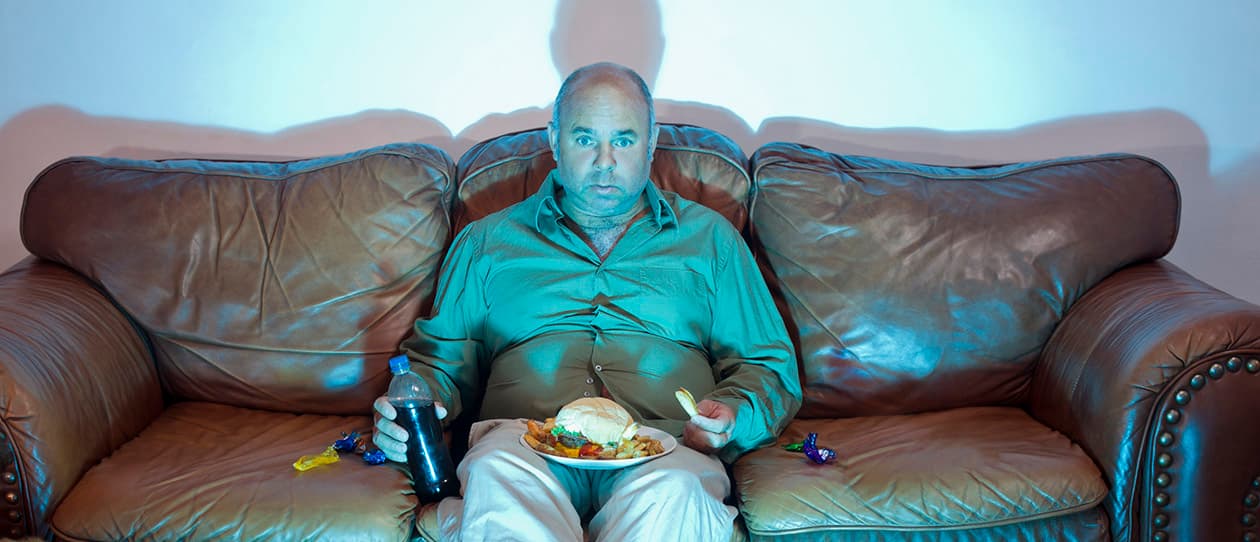 Are you suffering syndrome telly belly?
