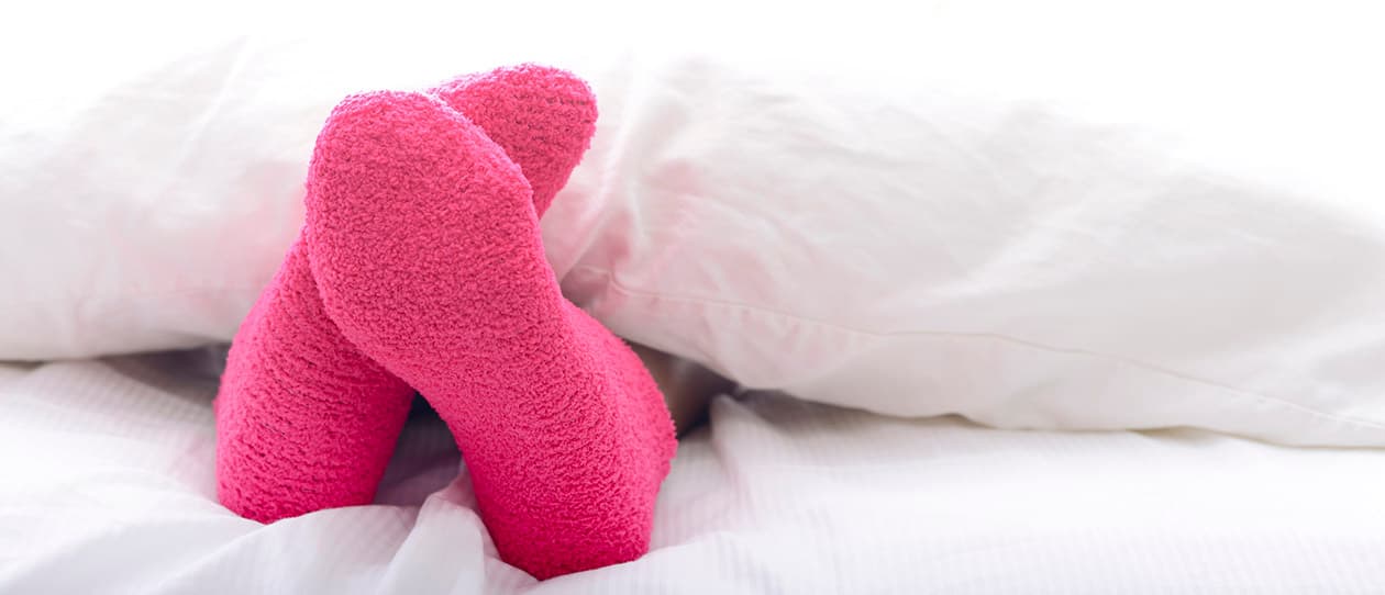 Getting out of bed on cold mornings