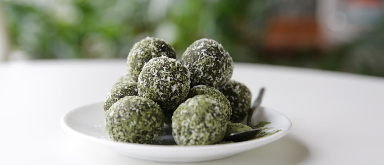 Vitality Super Greens bliss balls 