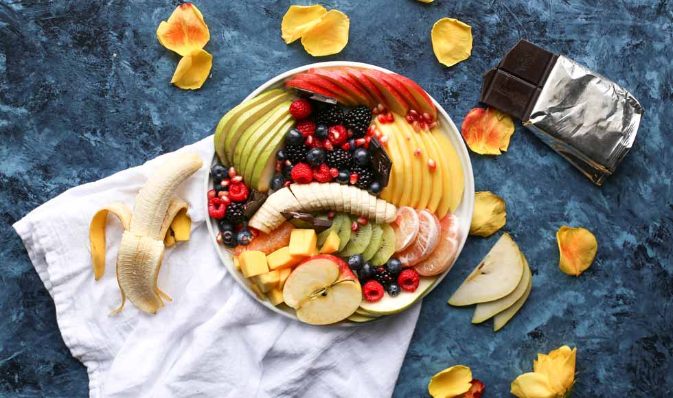 High fibre fruits