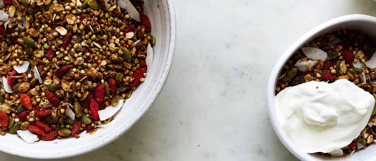 Low FODMAP Peanut Butter and Goji Berry Granola Blackmores