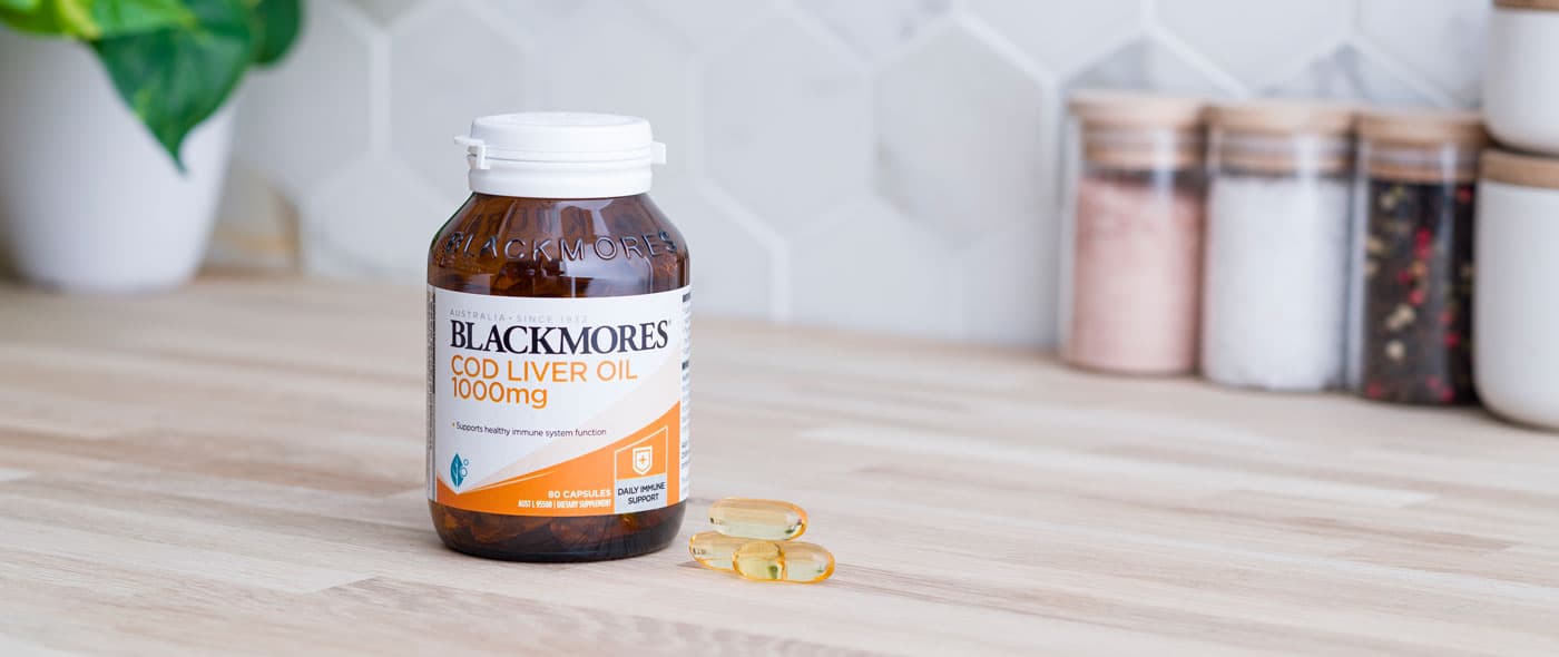 Blackmores Cod Liver Oil 1000mg 80 capsules