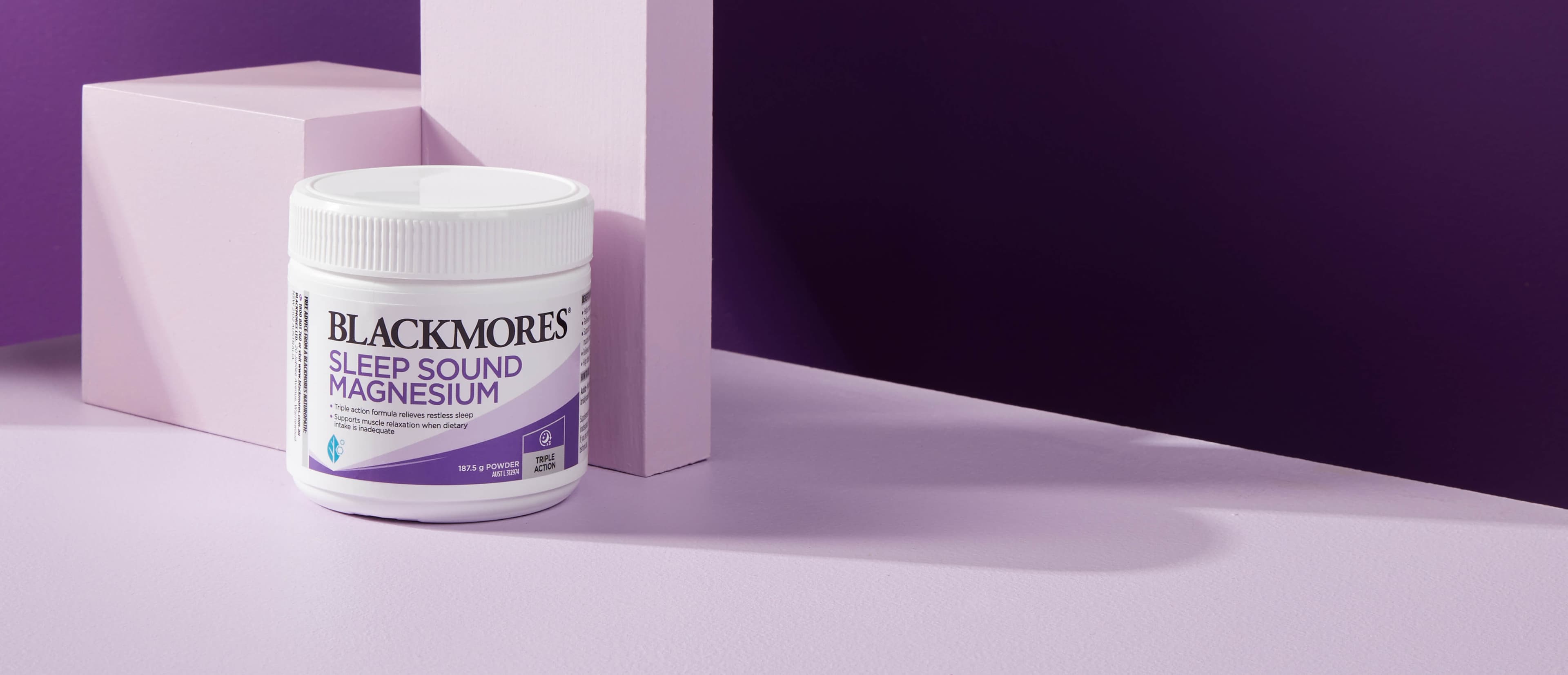 Sleep Sound Magnesium Product Header Banner