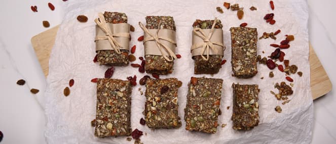 Chia nut bars