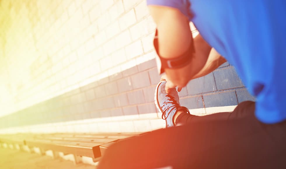 Running with injury time for a rest thumb