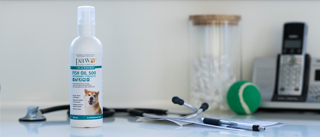 PAW Fish Oil 500 Veterinary Strength