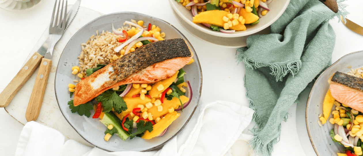 Salmon Mango header
