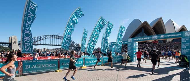 See yourself cross the finish line - Blackmores Sydney Running Festival
