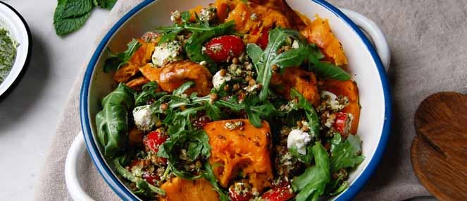 Herby lentil and pumpkin salad | Blackmores