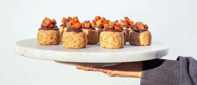 No-bake apricot coconut & date biscuits - refined sugar, dairy and gluten free