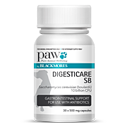 Tub of Digesticare SB - a probiotic for dogs. 30 x 500g
