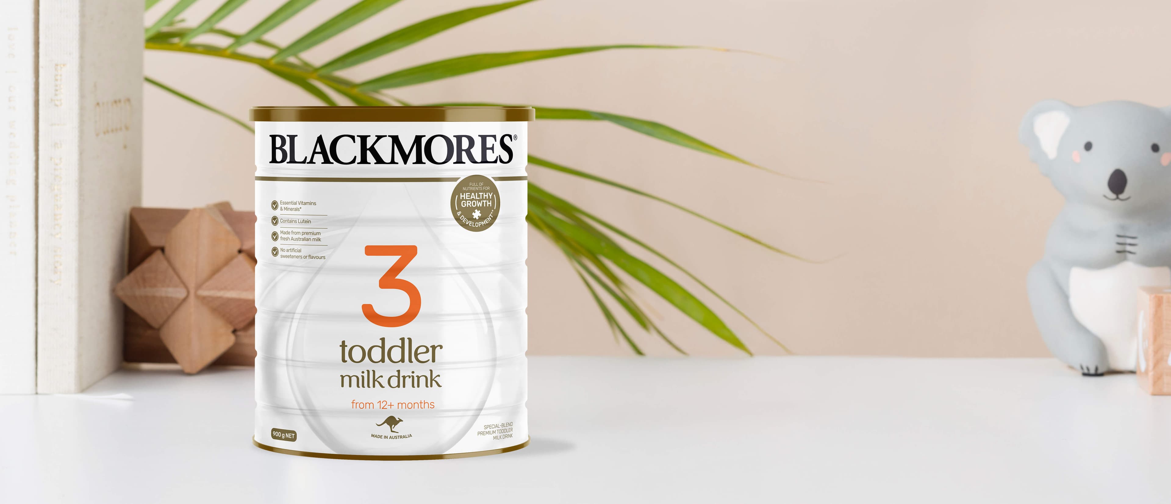 Toddler Milk Drink Product Header Banner